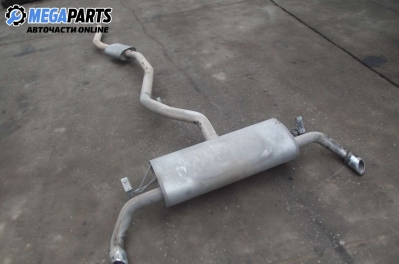 Rear muffler for BMW X5 (E70) 3.0 sd, 286 hp automatic, 2008